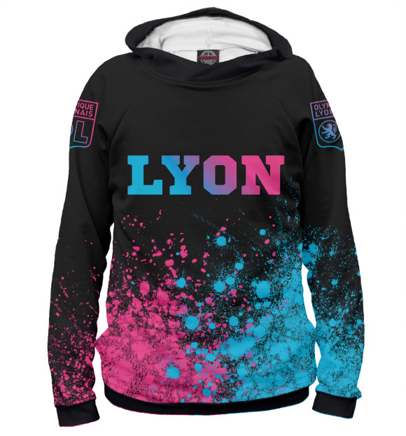 Худи Lyon Neon Gradient для мальчиков 