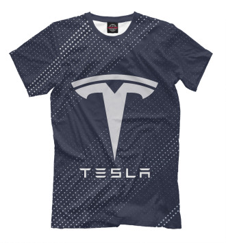 Мужская Футболка Tesla / Тесла