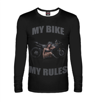 Лонгслив My bike - my rules
