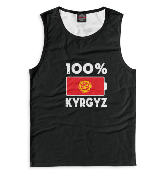 Мужская Майка 100% Kyrgyz