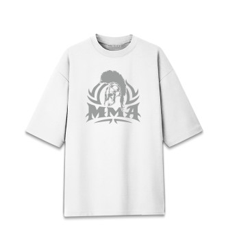 Мужская Хлопковая футболка оверсайз MMA Fighter