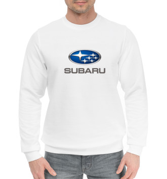 Мужской Хлопковый свитшот Subaru