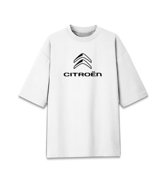 Хлопковая футболка оверсайз Citroen
