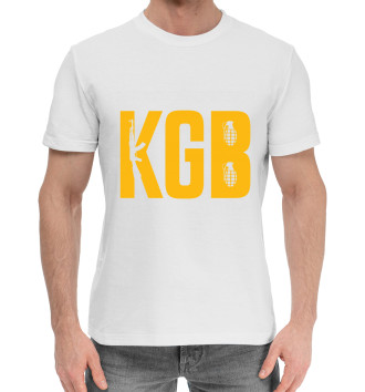Мужская Хлопковая футболка KGB