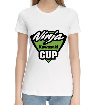 Хлопковая футболка Kawasaki ninja cup