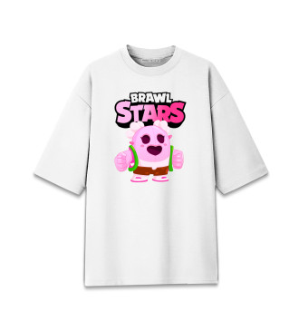 Хлопковая футболка оверсайз Brawl Stars Spike