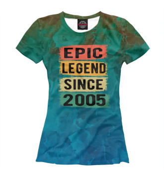 Футболка для девочек Epic Legen Since 2005