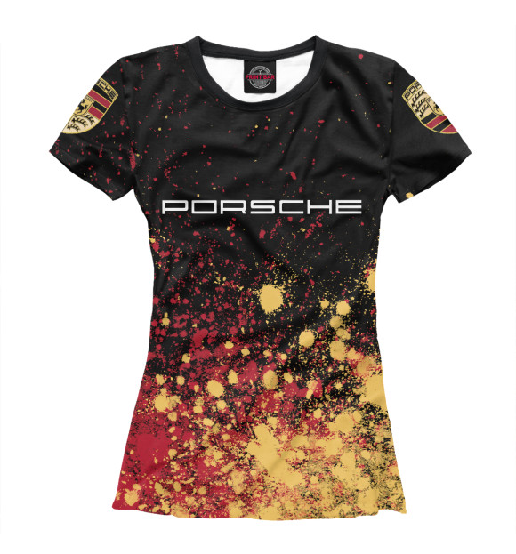 Футболка Porsche для девочек 