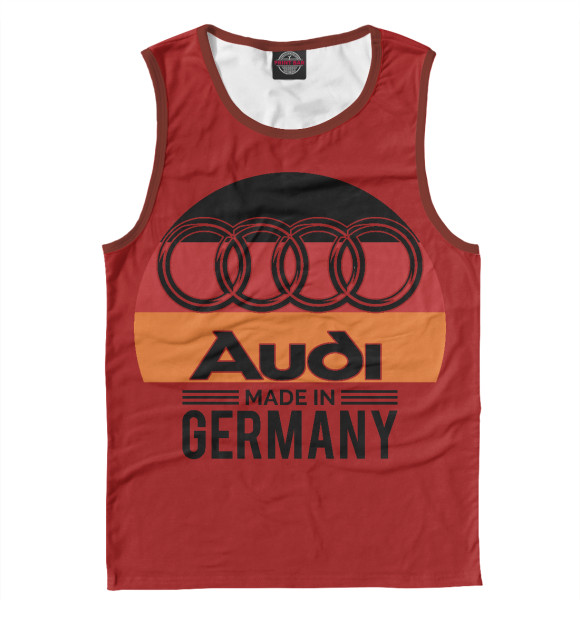Майка Audi - сделано в Германии для мальчиков 