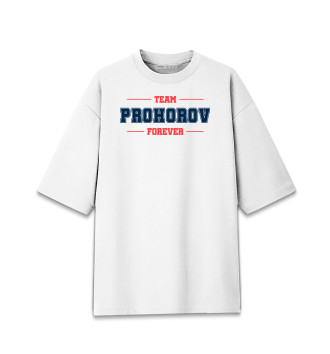 Хлопковая футболка оверсайз Team Prohorov