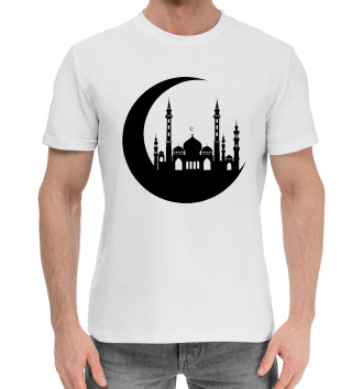 Мужская Хлопковая футболка Islam