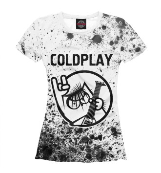 Футболка для девочек Coldplay - Кот