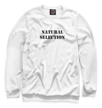 Свитшот для девочек Natural Selection White