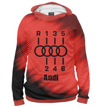 Мужское Худи Audi - Коробка | Audi | Абстракция