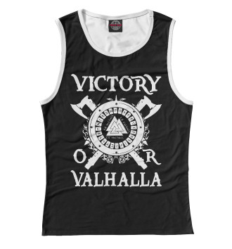 Майка для девочек Victory or Valhalla