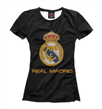 Женская Футболка FC Real Madrid