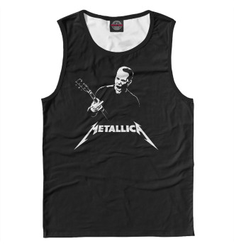 Мужская Майка Metallica. James Hetfield