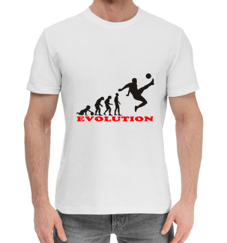 Хлопковая футболка Футбольная эволюция