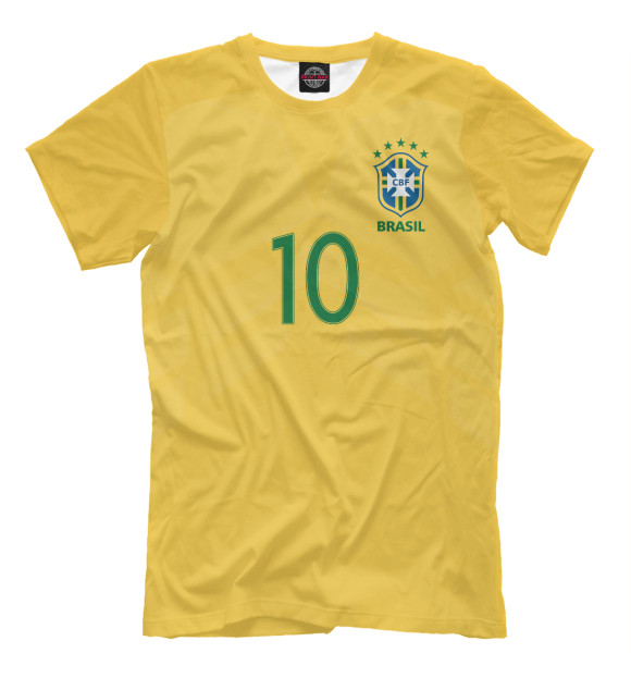 Футболка Неймар Форма Сборной Бразилии для мальчиков 