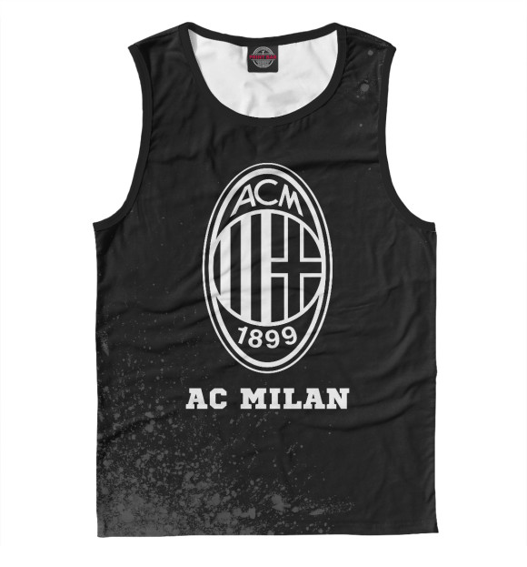 Майка AC Milan Sport Black - Брызги для мальчиков 
