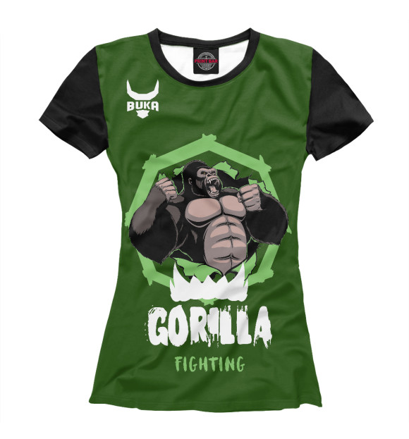 Футболка Gorilla Fighting для девочек 