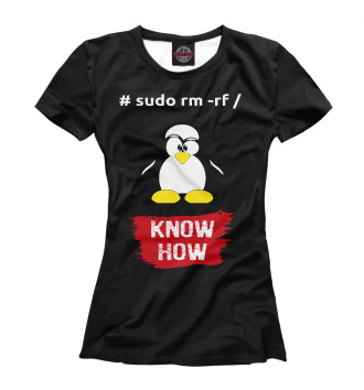 Футболка Linux – Know How