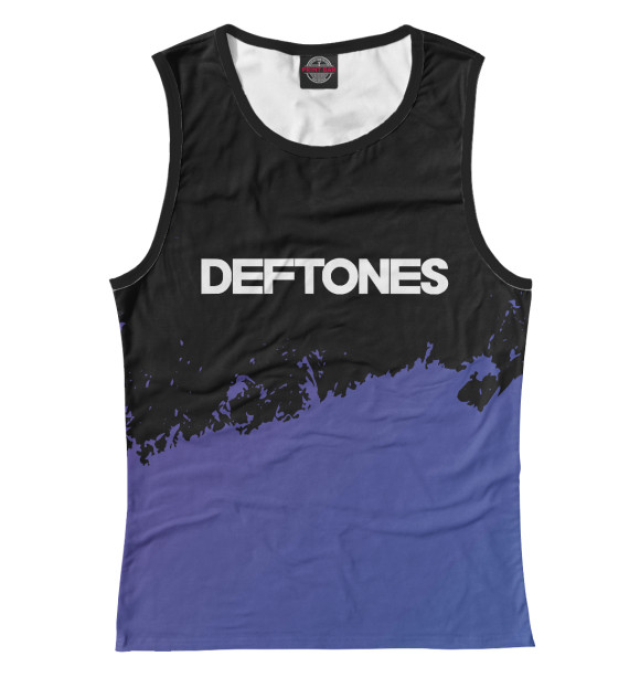 Майка Deftones Purple Grunge для девочек 