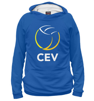 Худи для девочек Volleyball CEV (European Volleyball Confederation)