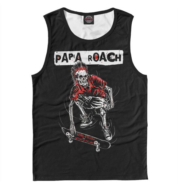 Майка Papa Roach для мальчиков 