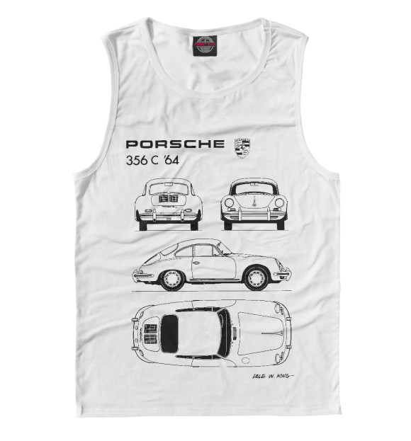 Майка Porsche 356 C '64 для мальчиков 