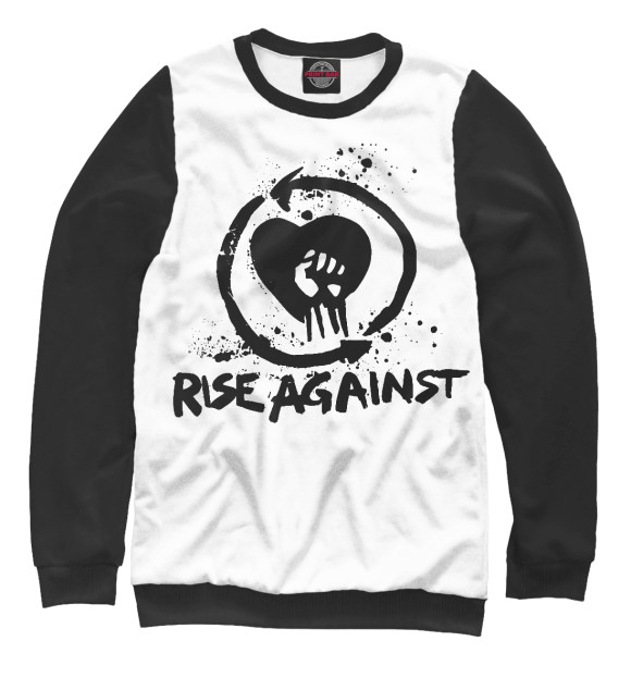 Свитшот Rise Against для девочек 