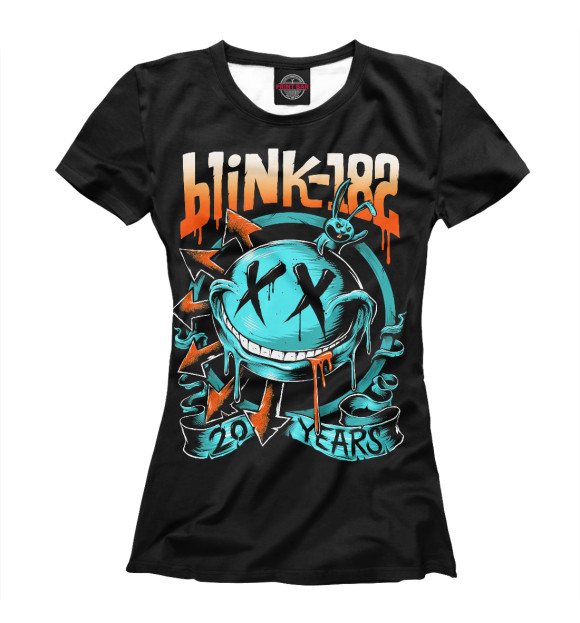 Футболка Blink-182 для девочек 