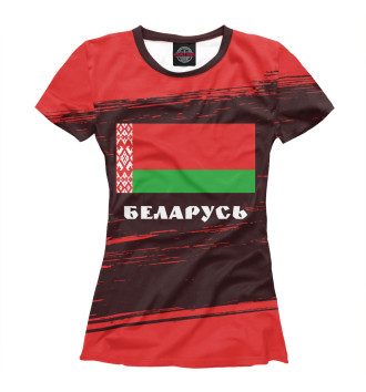 Футболка для девочек Беларусь