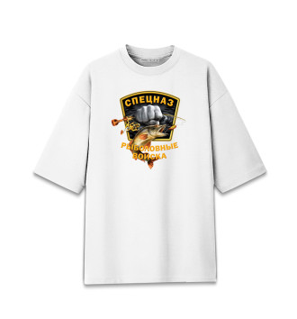 Женская Хлопковая футболка оверсайз Рыболовные Войска