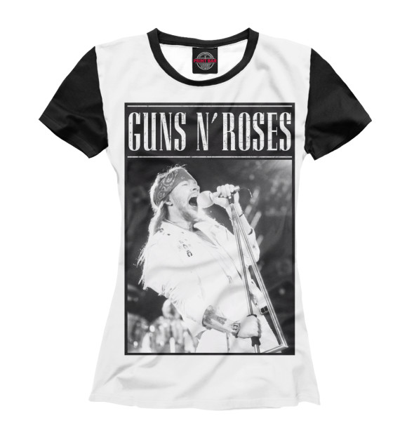 Футболка Guns N' Roses для девочек 