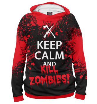 Худи Keep Calm & Kill Zombies