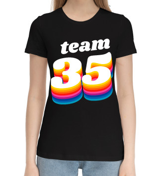 Хлопковая футболка 35