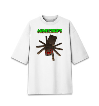 Хлопковая футболка оверсайз Minecraft