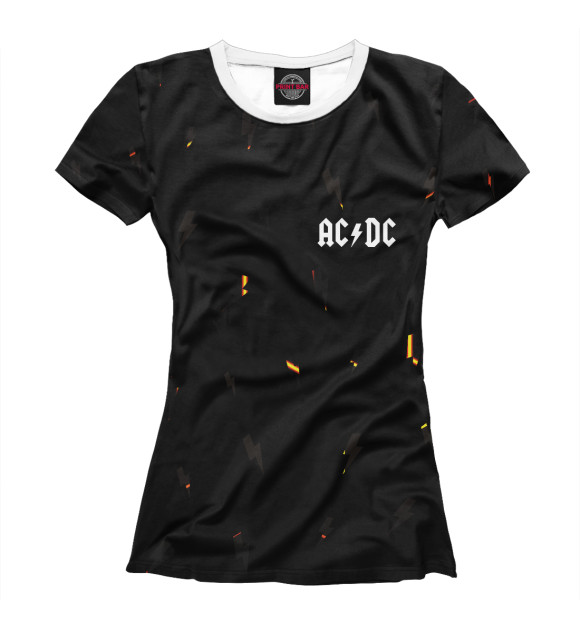 Футболка AC DC для девочек 