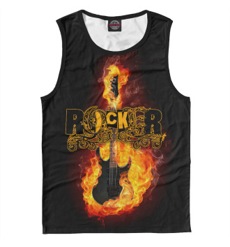 Майка Fire Guitar Rocker