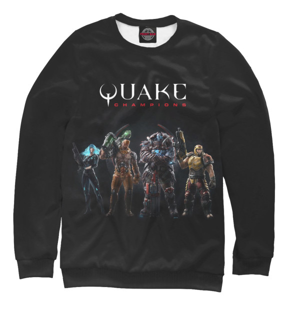 Женский Свитшот Quake Champions