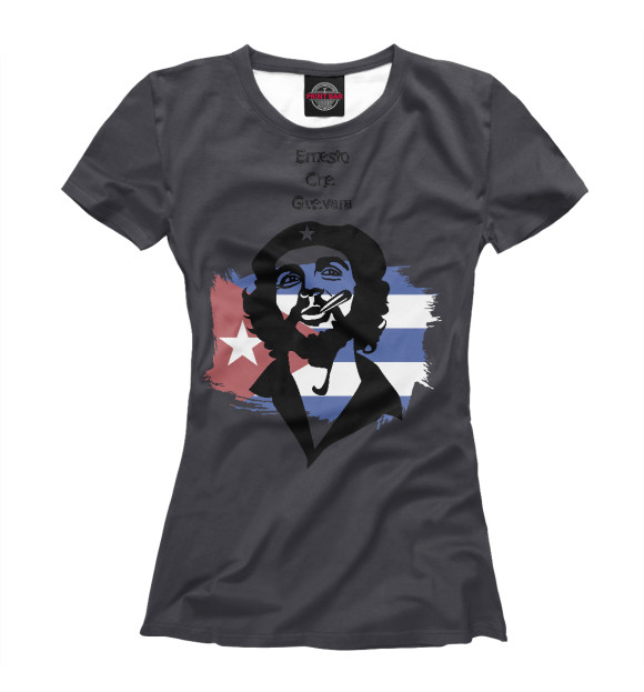 Женская Футболка Че Гевара Куба