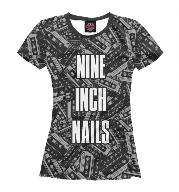 Футболка Nine Inch Nails для девочек 