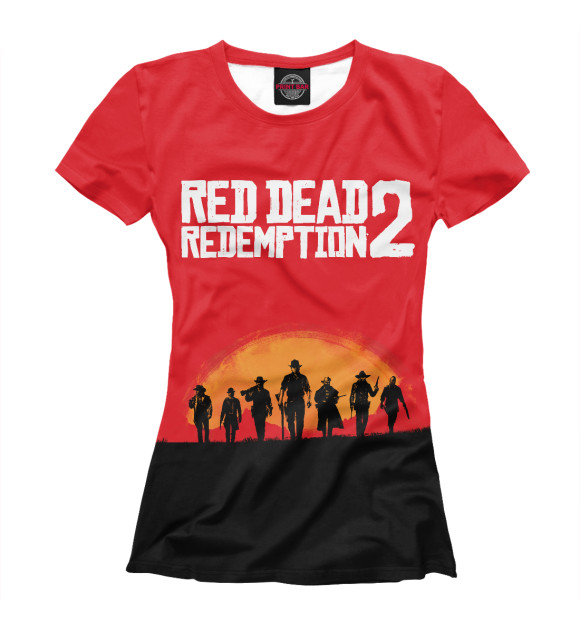 Футболка Red Dead Redemption 2 для девочек 