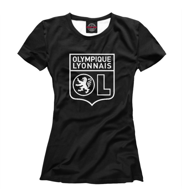 Футболка Olympique lyonnais для девочек 