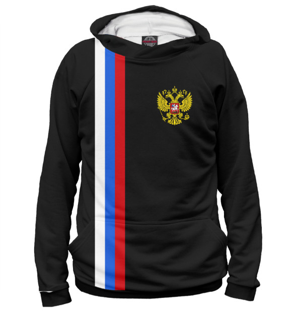 Худи Флаг и герб России / Line Collection для мальчиков 