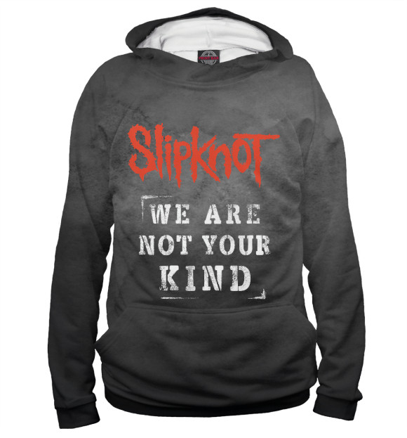 Худи Slipknot - we are not your kind для девочек 