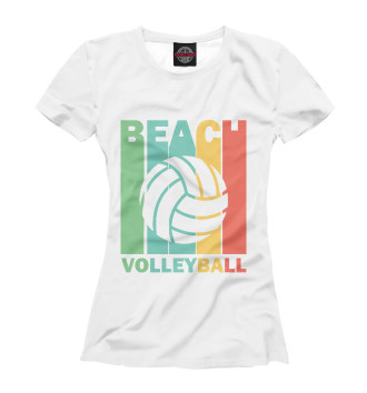 Футболка для девочек Beach Volleyball