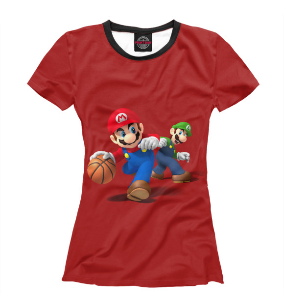 Футболка Марио для девочек 