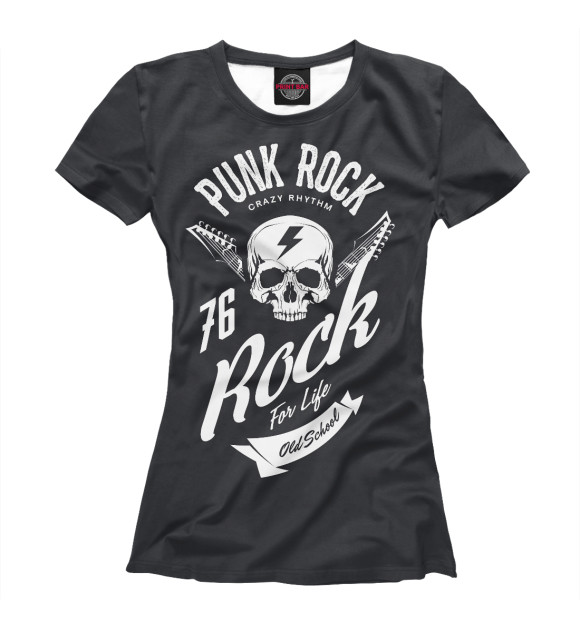 Футболка Punk Rock для девочек 